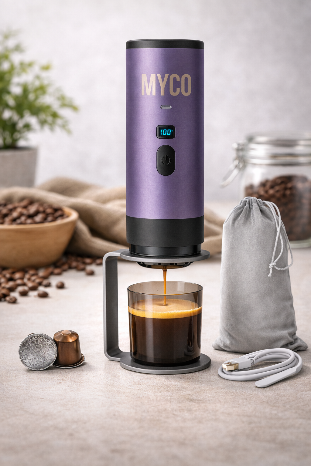 MYCO Kaffee Maker + Gratis Geschenk